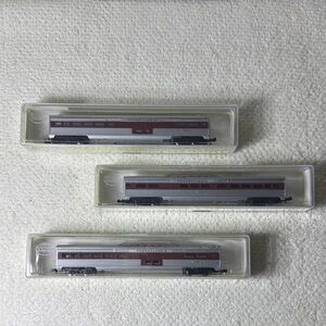 Model Power Pennsylvania 3 Pack Coach Vistadome N Scale Passenger Car Set (New)